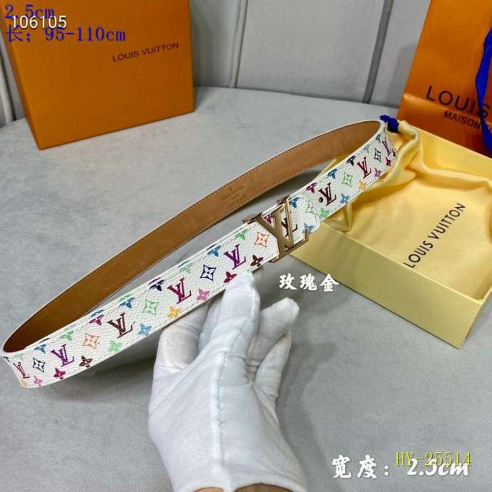 Picture of LV Belts _SKULVBelt25mmX95-110cm8L075538